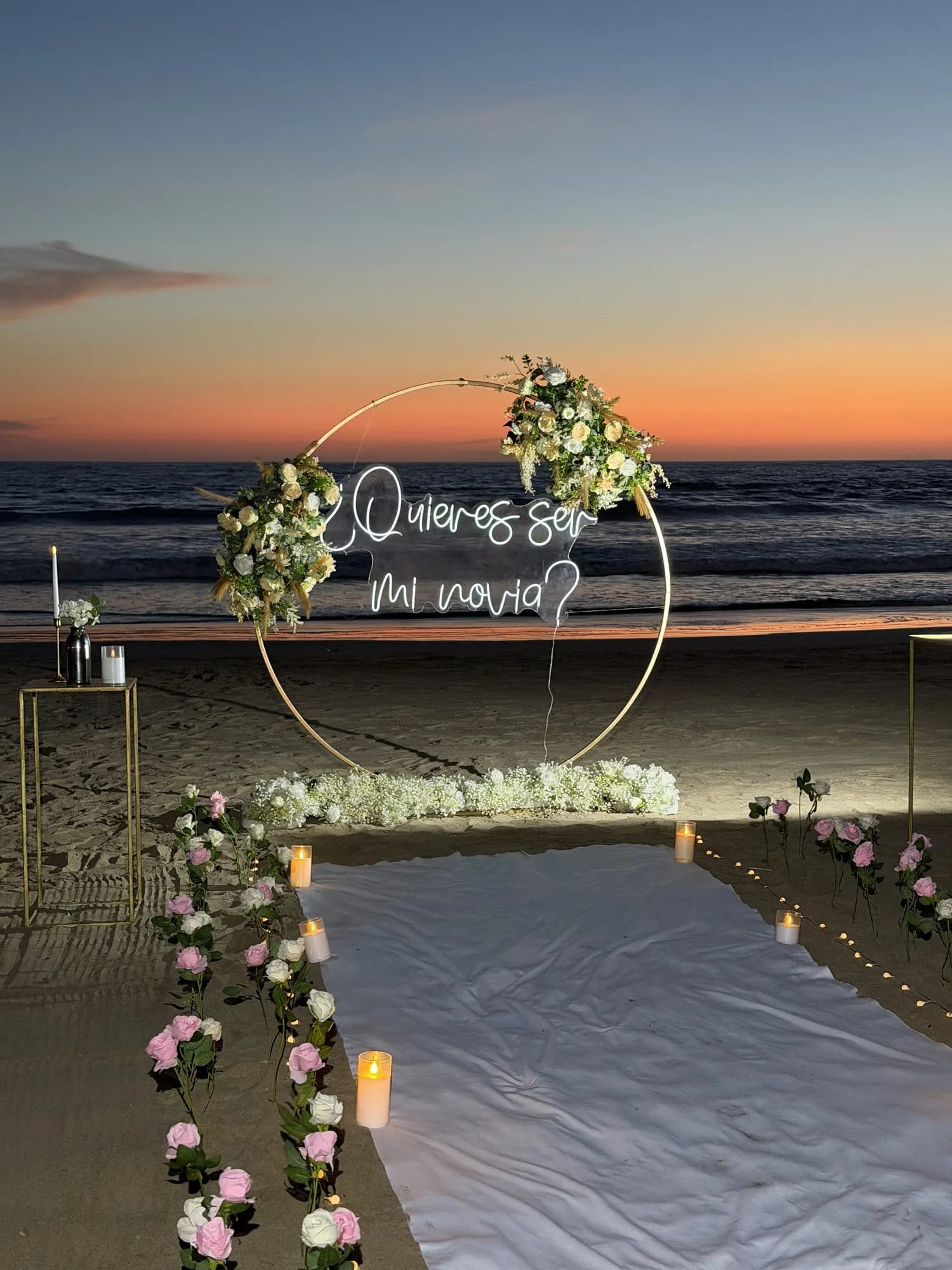 Girlfriend Proposal Hoop